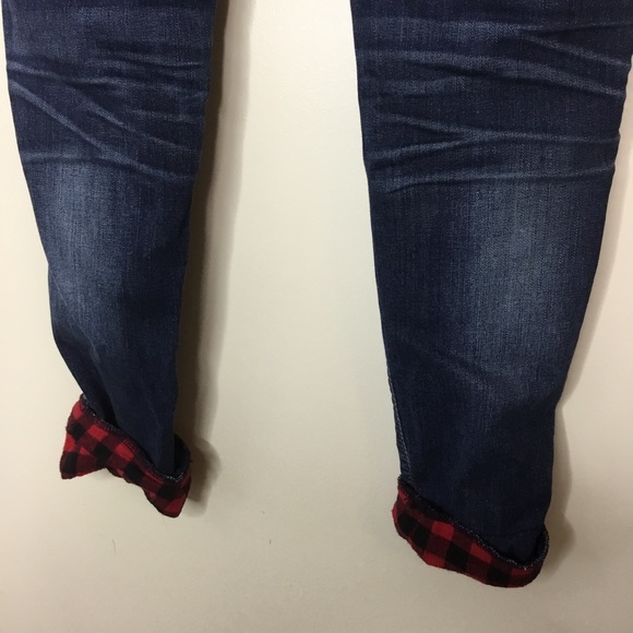 Sneak Peek Boyfriend Distressed Skinny Jeans Sz 5 Junior - Picture 7 of 8